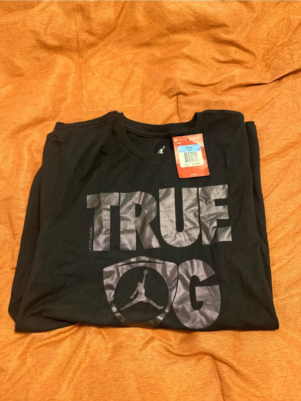 Jordan Black 'TRUE OG' Graphic Short Sleeve Tee